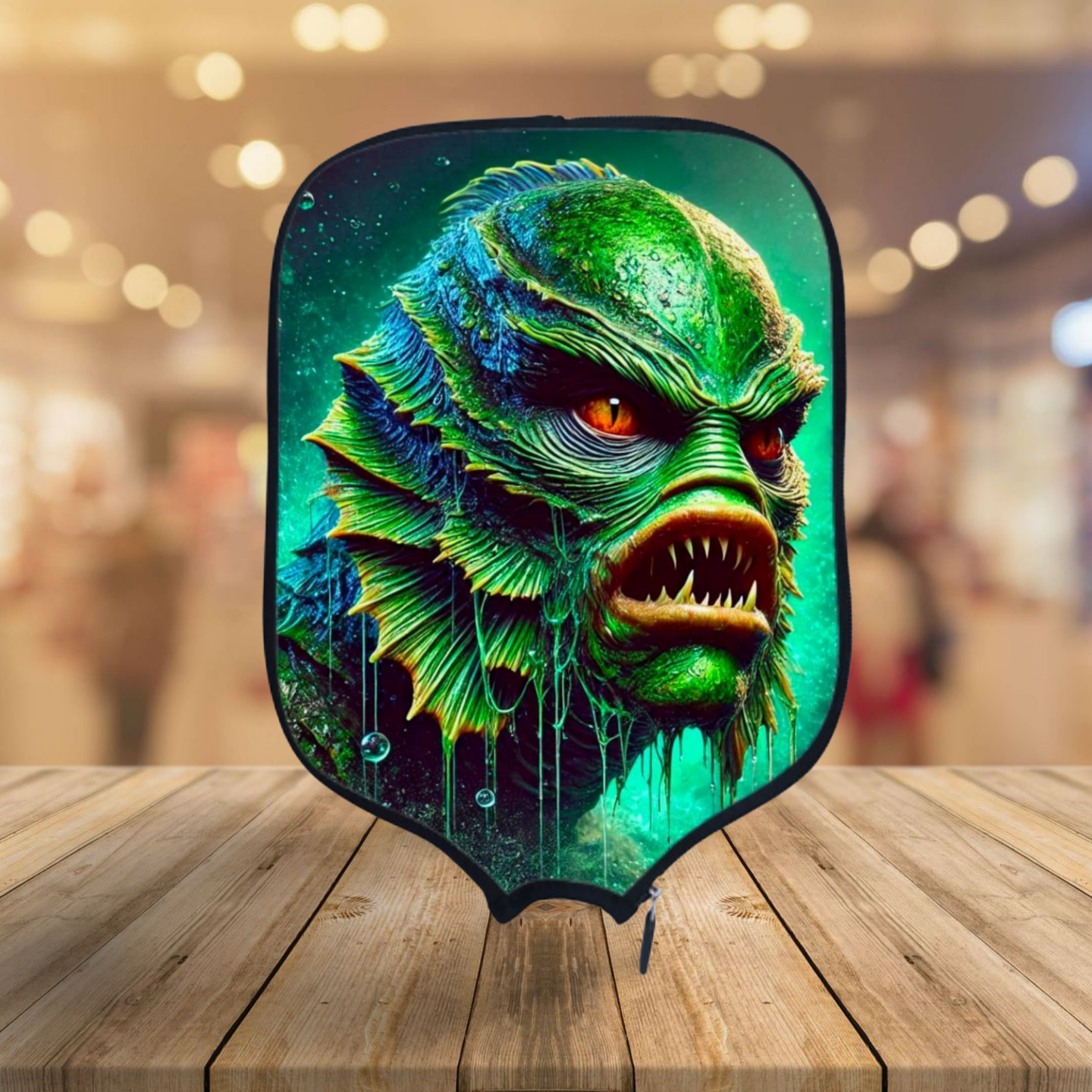 Monsters Upgrade - Creature from the Black Lagoon 2.0 - Pickleball Paddle Cover