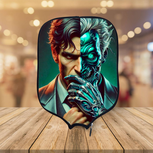 Monsters Upgrade - Dr. Jekyll and Mr. Hyde 2.0 - Pickleball Paddle Cover