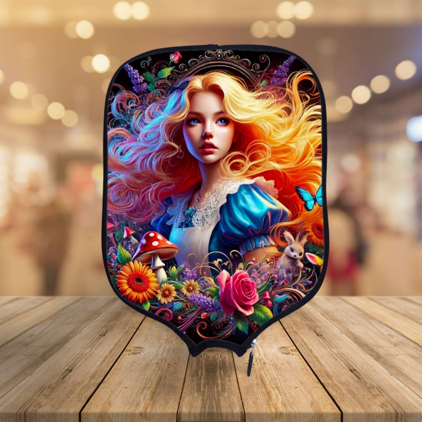 Alice In Wonderland - Pickleball Paddle Cover