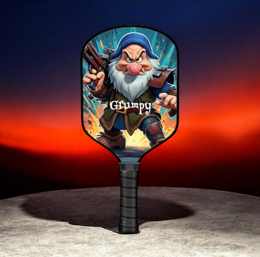 Seven Dwarfs Grumpy - Snow White - Battle Edition - Pickleball Paddle