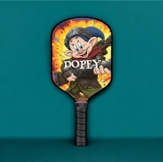 Seven Dwarfs Dopey - Battle Edition - Snow White - Pickleball Paddle