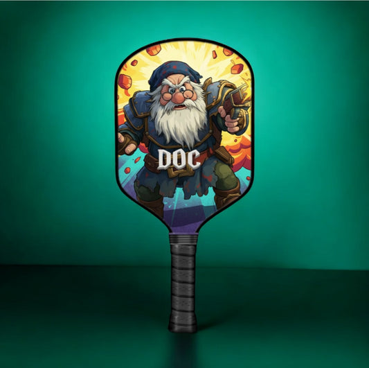 Seven Dwarfs Doc - Battle Edition - Snow White - Pickleball Paddle