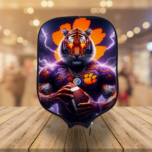 Clemson Tiger - Pickleball Paddle Cover