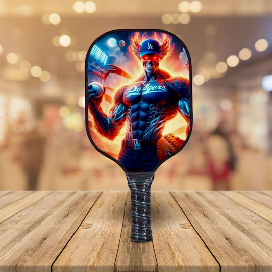 Los Angeles Dodgers - Roger Dodger - Pickleball Paddle