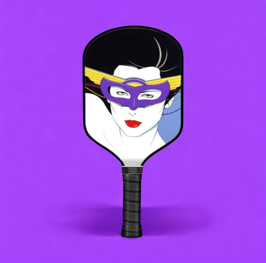 Patrick Nagel - The Masquerade  - Pickleball Paddle