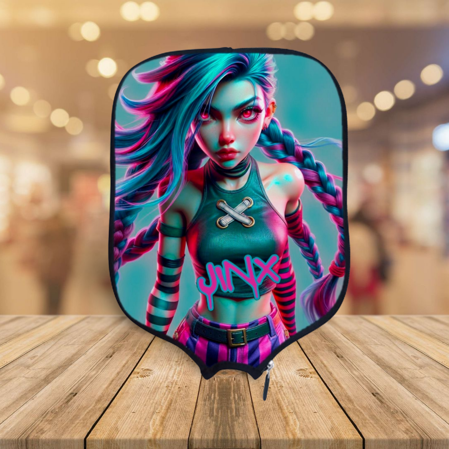 League of Legends Limited Edition - Jinx - Pickleball Paddle Cover