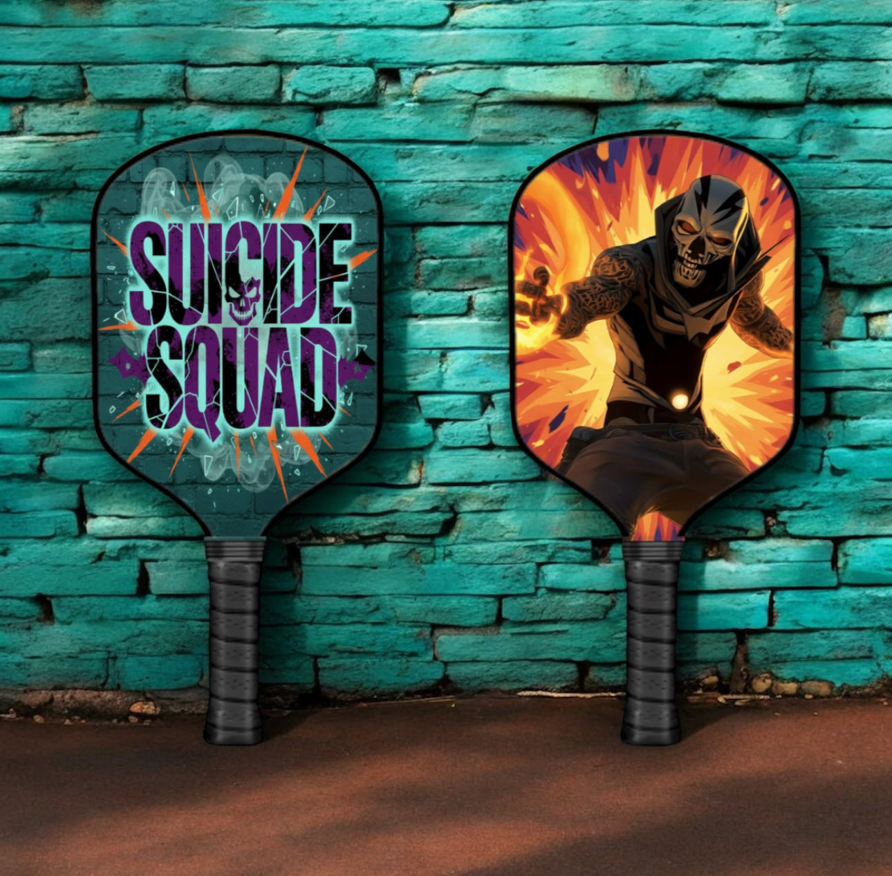 Suicide Squad - El Diablo - Pickleball Paddle