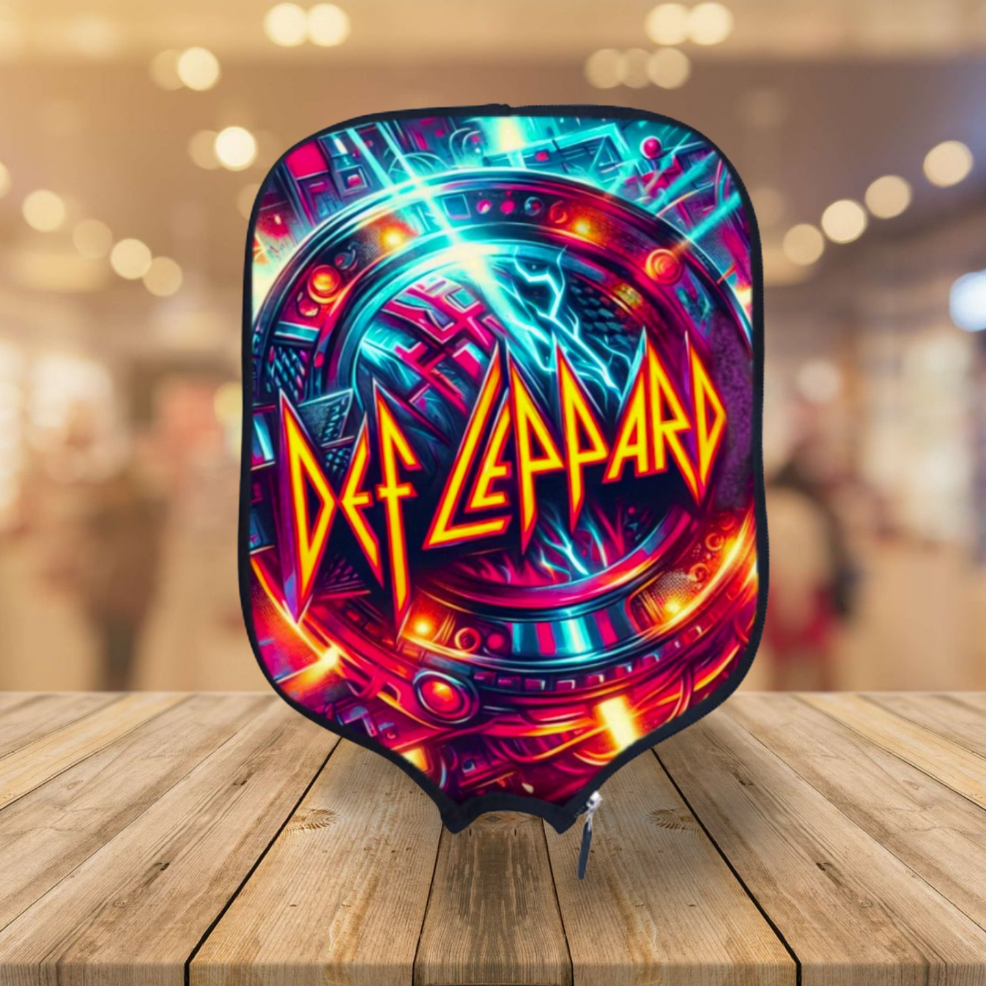 Def Leppard - Pickleball Paddle Cover