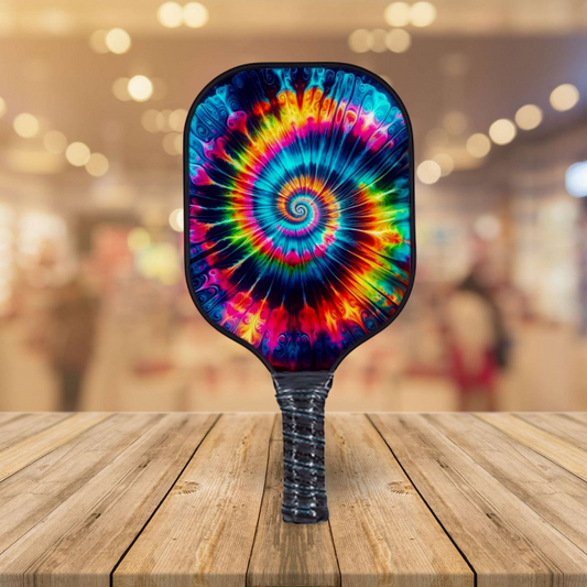 Grateful Dead - Tie Dye Neon - Pickleball Paddle