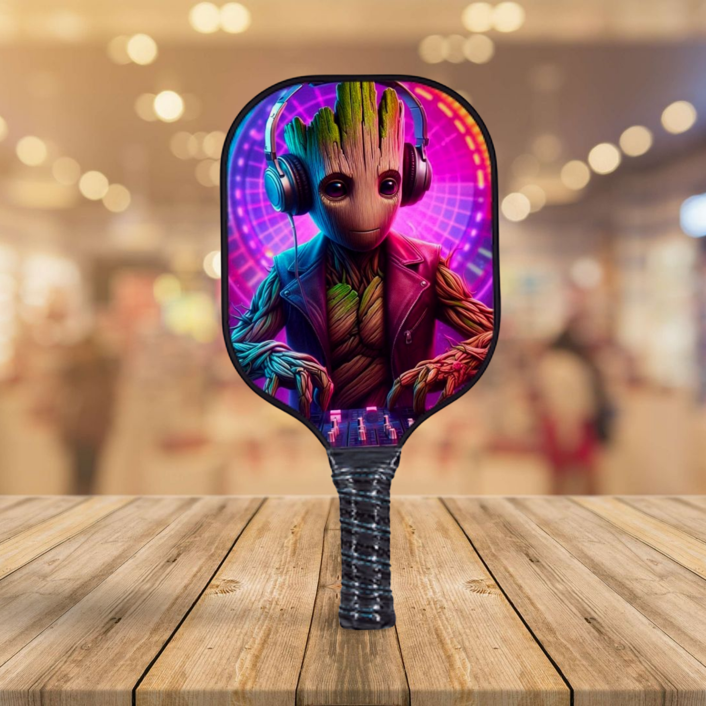 Guardians of the Galaxy - Groot - Disco Edition - Pickleball Paddle