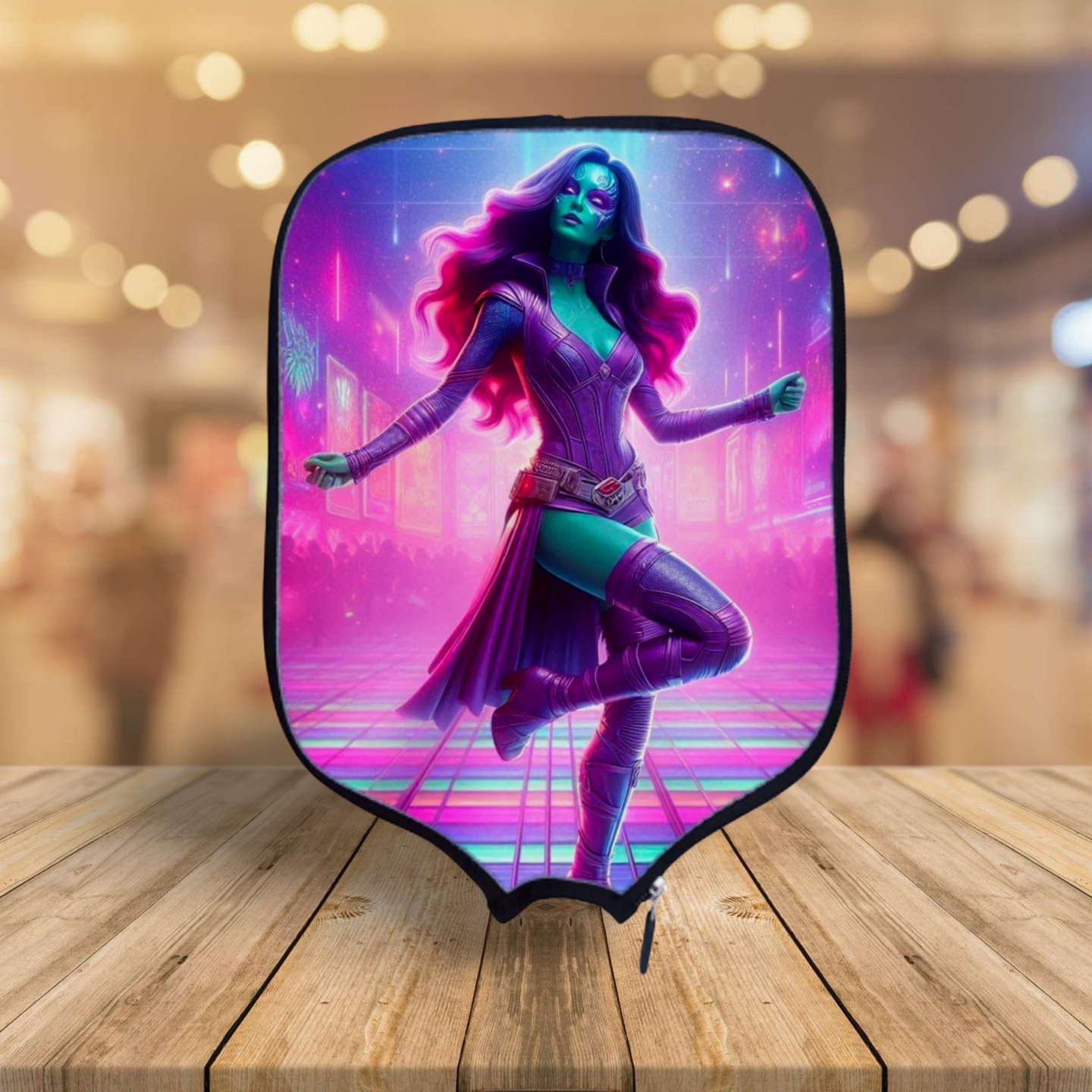 Guardians of the Galaxy - Gamora - Disco Edition - Pickleball Paddle Cover