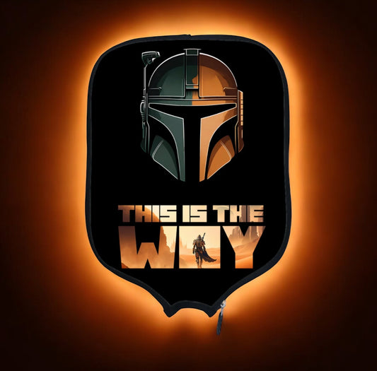 Mandalorian - This Is The Way  - Pickleball Paddle Cover