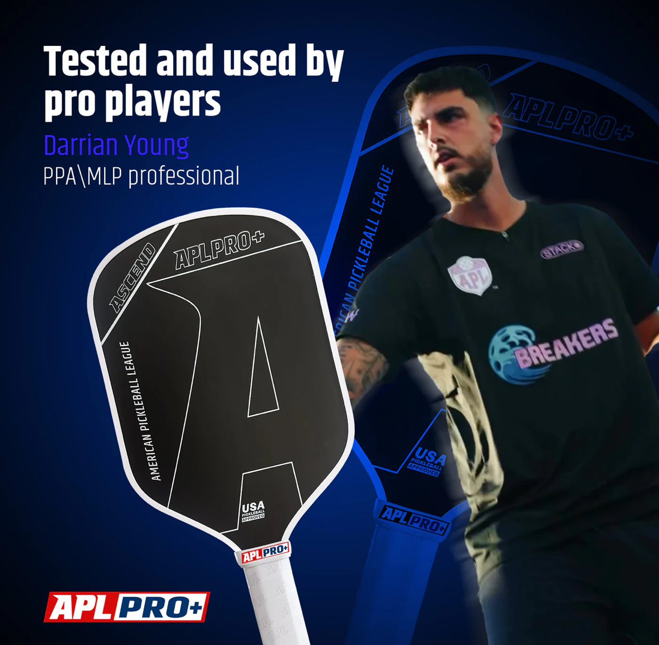 ASCEND APL PRO+ Gen 3 16mm Pickleball Paddle