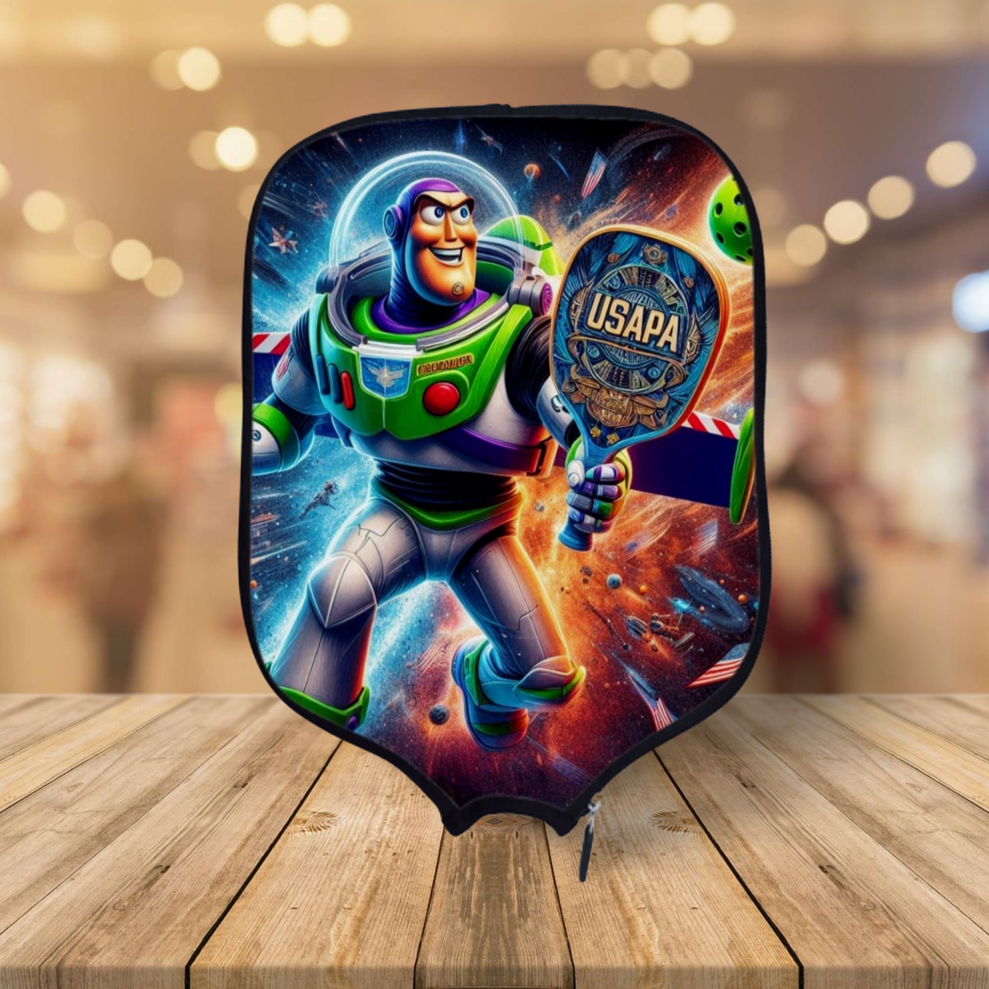 47 Cubierta de paleta Ronin/Tigre blanco Pickleball 