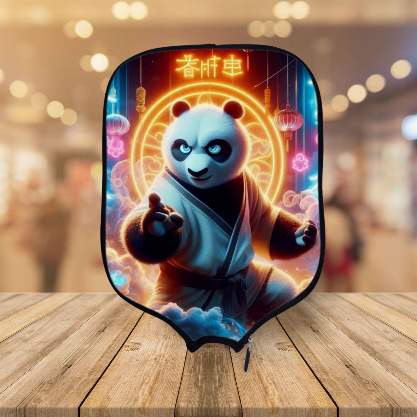 Kung Fu Panda Pickleball Paddle Cover