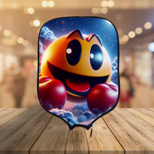 Pac-Man  - Pickleball Paddle Cover