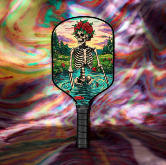 Grateful Dead - Scarlet Begonias - Pickleball Paddle