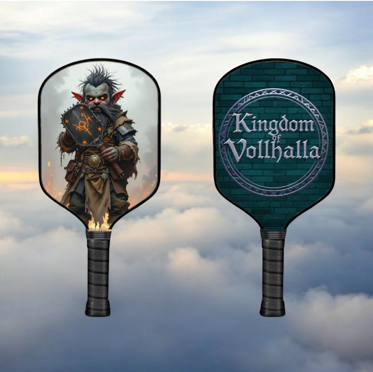 Kingdom Of Vollhalla - Sir Vandal - Pickleball Paddle