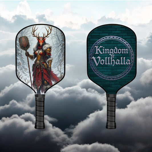 Kingdom Of Vollhalla - War Saint - Pickleball Paddle