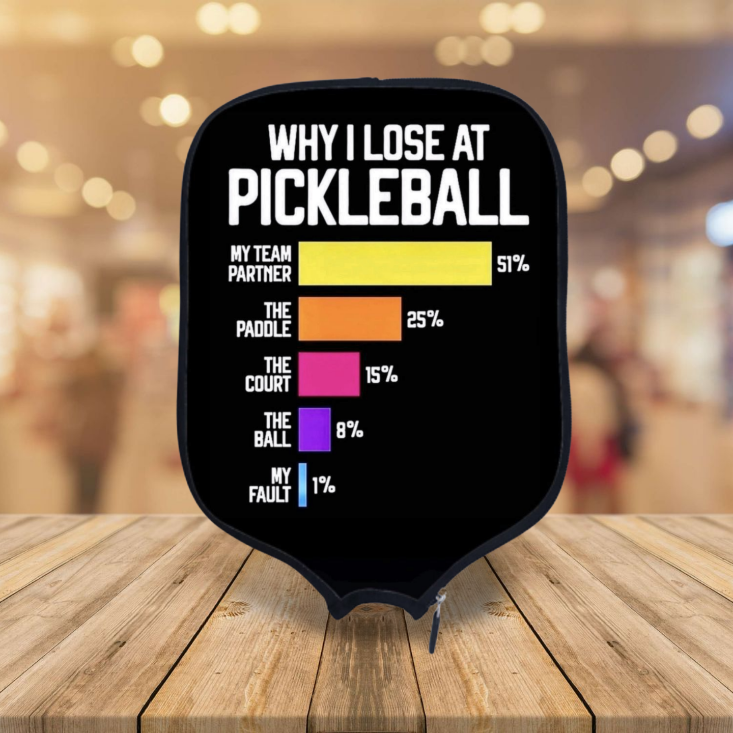 47 Cubierta de paleta Ronin/Tigre blanco Pickleball 