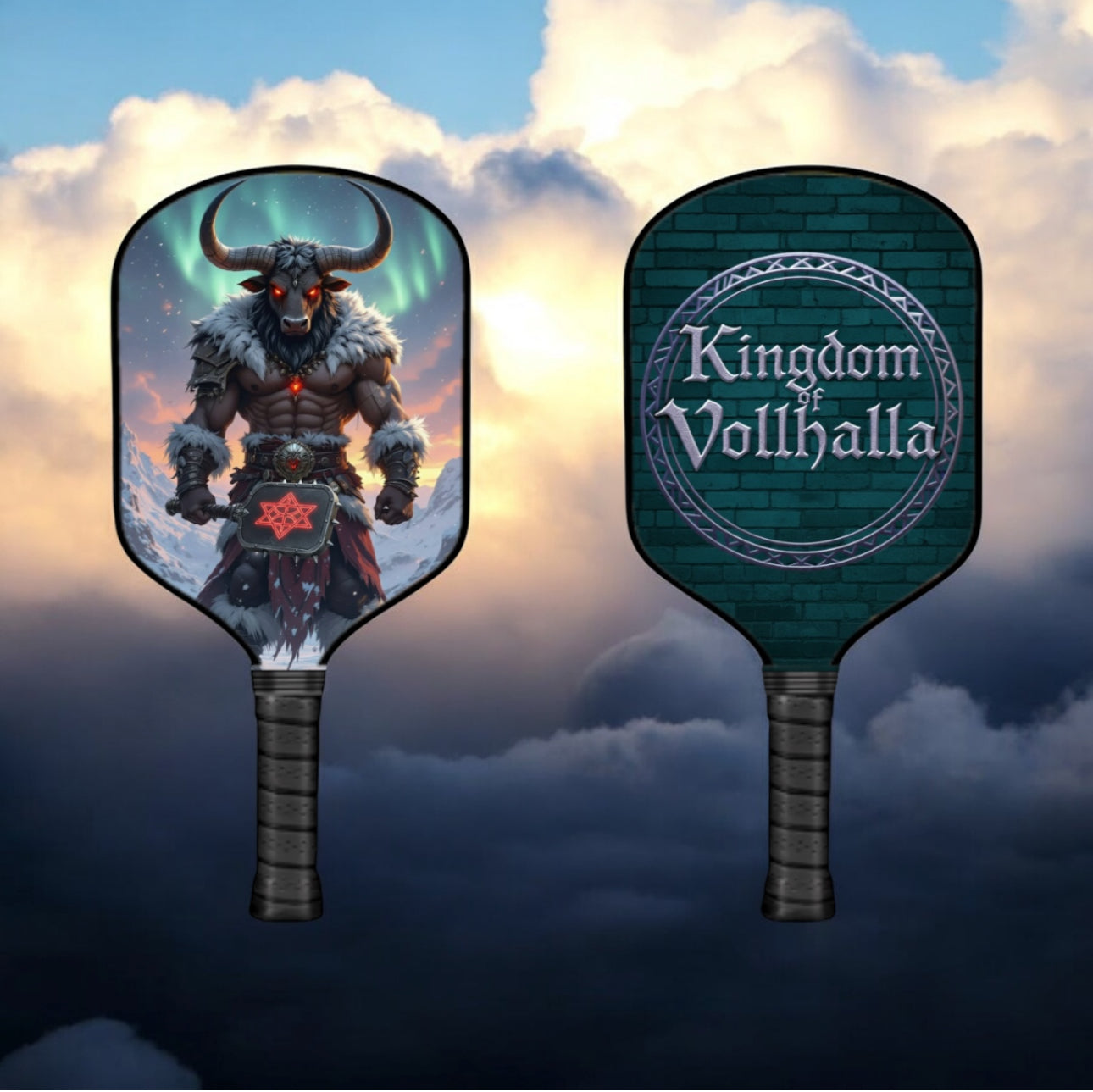 Kingdom Of Vollhalla - Einherjar - Pickleball Paddle