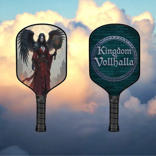 Kingdom Of Vollhalla - Blood Falcon - Pickleball Paddle