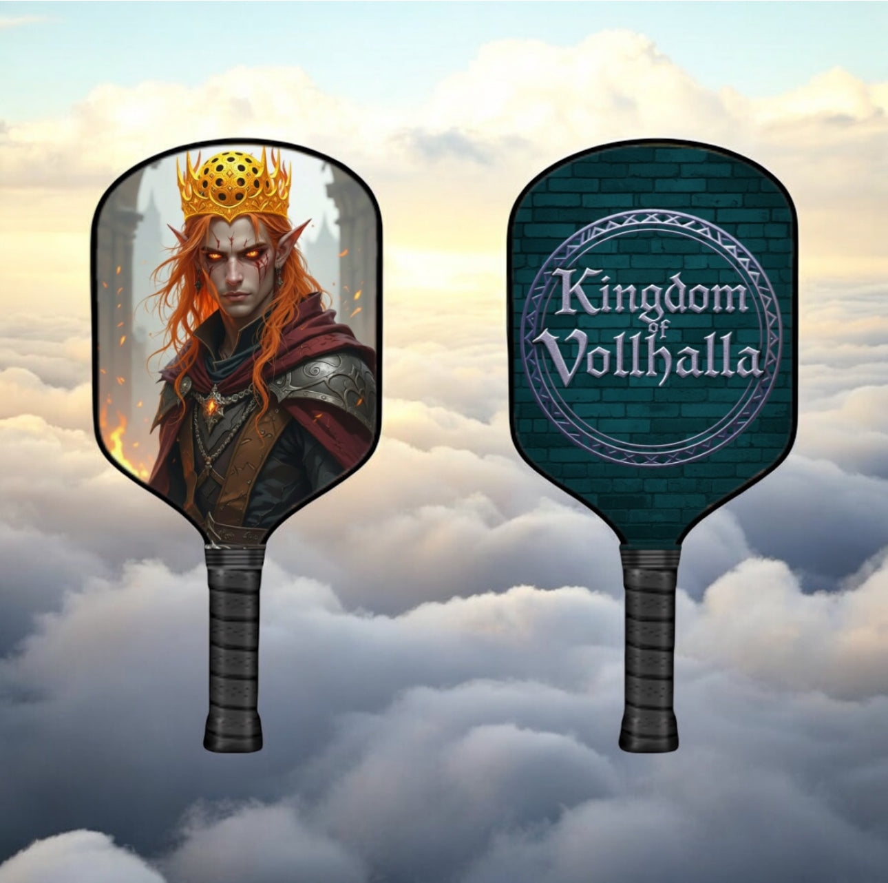 Kingdom Of Vollhalla - King Volley - Pickleball Paddle
