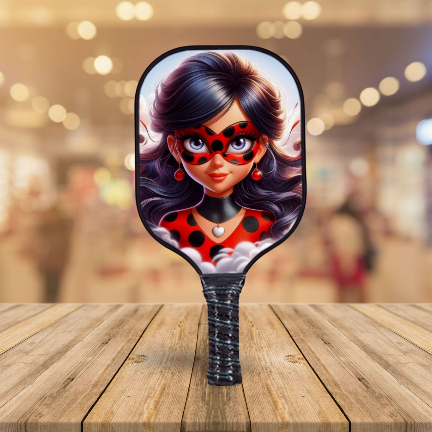 Marinette Dupain-Cheng -  Miraculous Ladybug - Pickleball Paddle