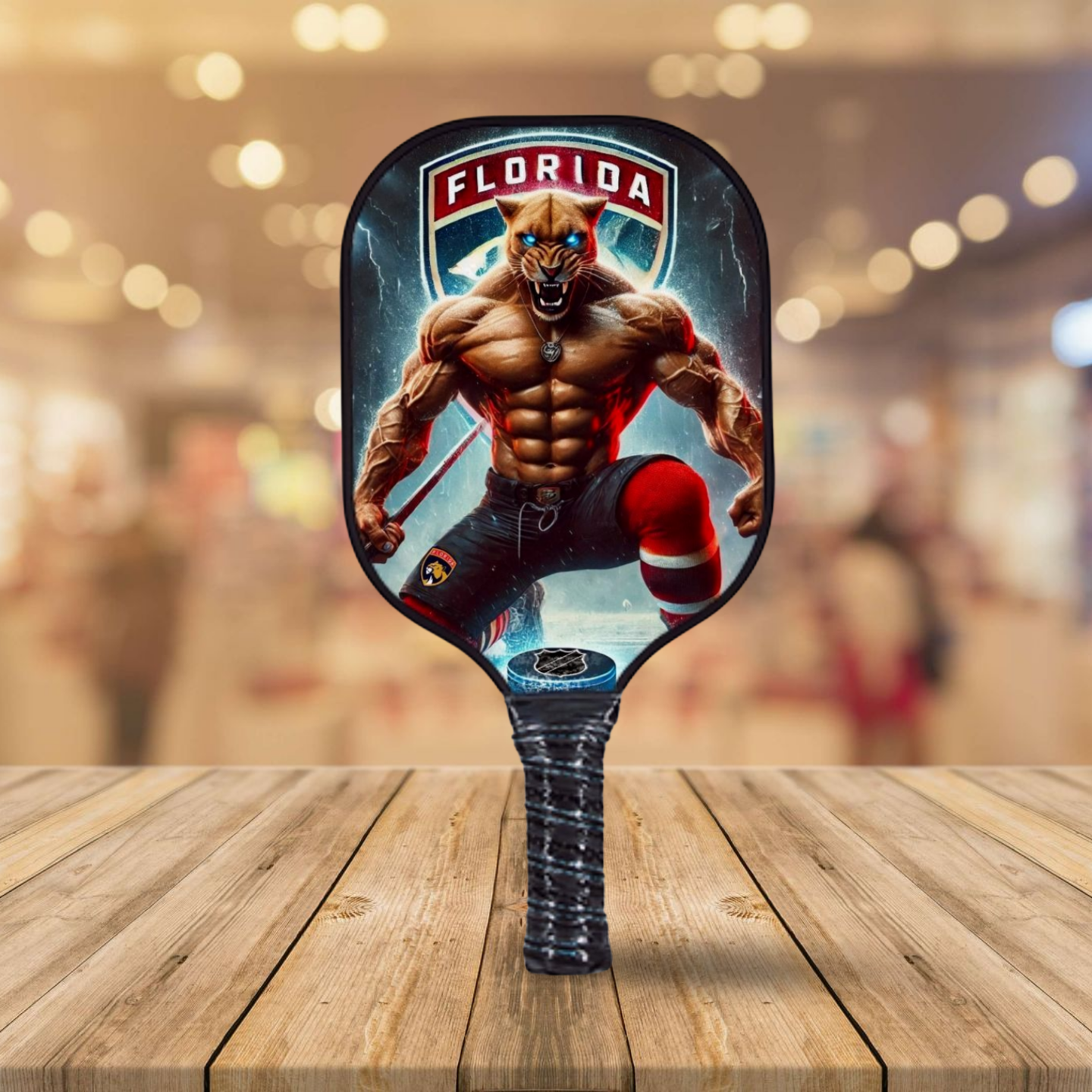 Florida Panthers #3 - NHL - Pickleball Paddle