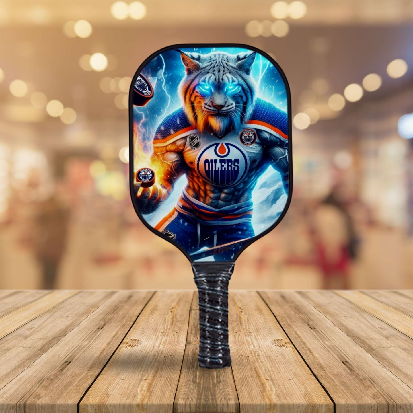 Edmonton Oilers - Hunter - NHL - Pickleball Paddle