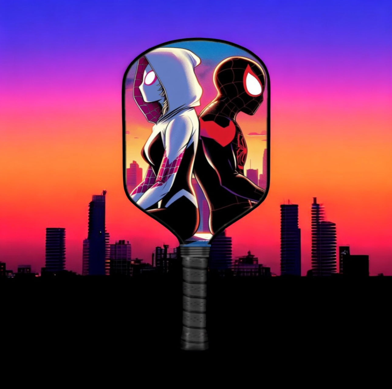 Ghost Spider / Spider-Man - Pickleball Paddle