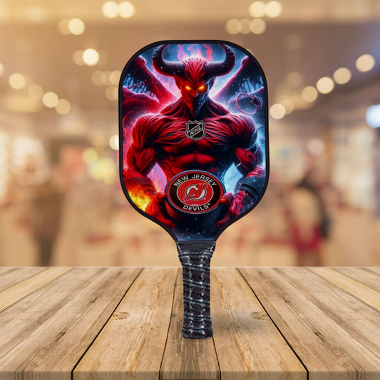 New Jersey - Red Devils - NHL - Pickleball Paddle