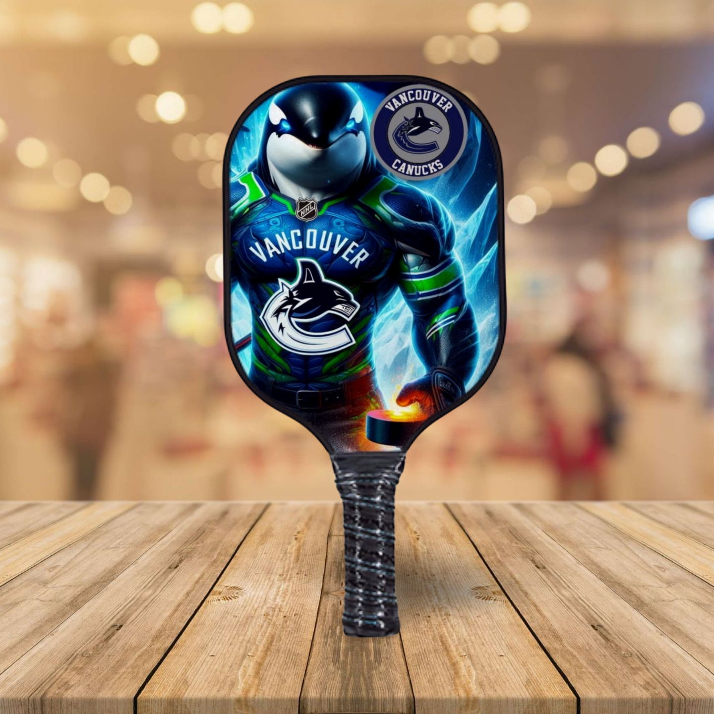 Vancouver Canucks - Fin - NHL - Pickleball Paddle