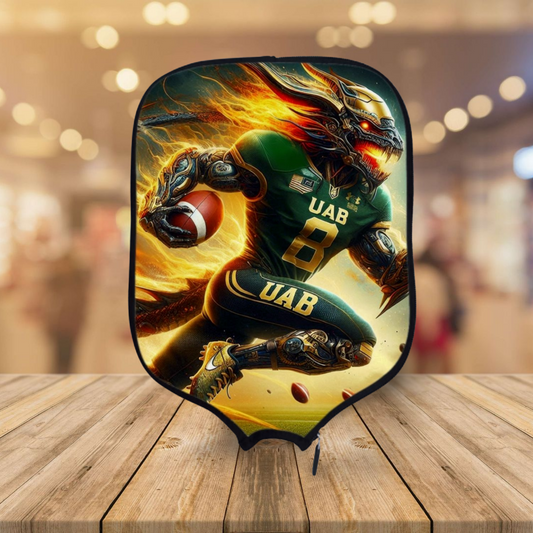 UAB Blazers - Football Dragon - Pickleball Paddle Cover
