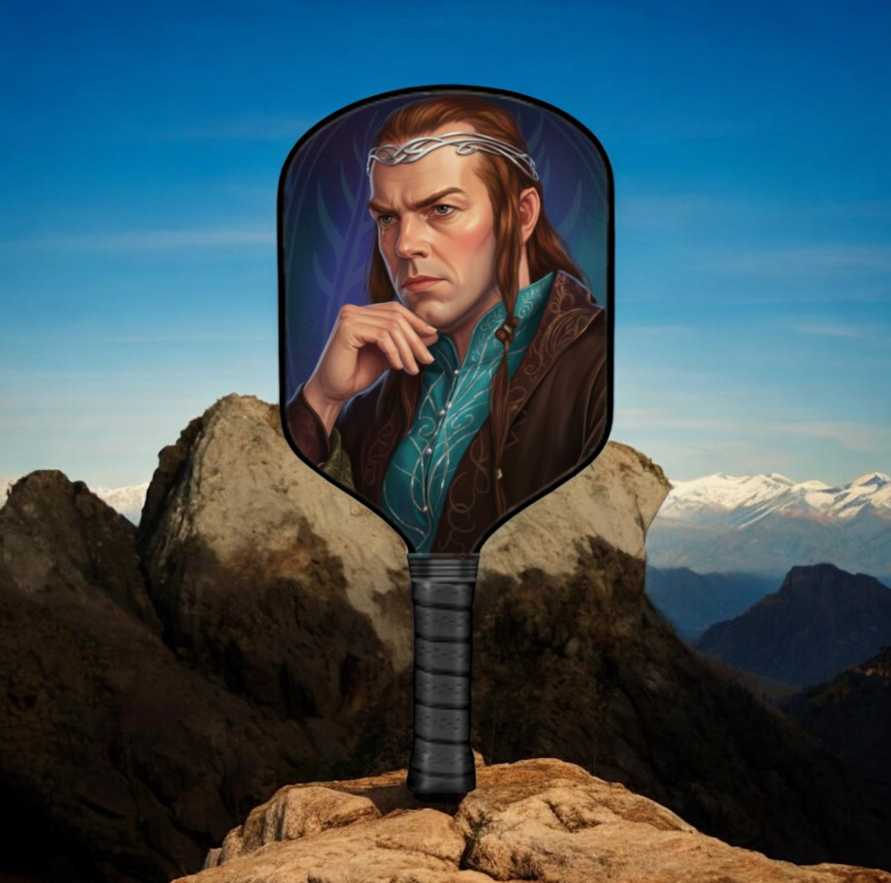 Hobbit - Elrond - Pickleball Paddle