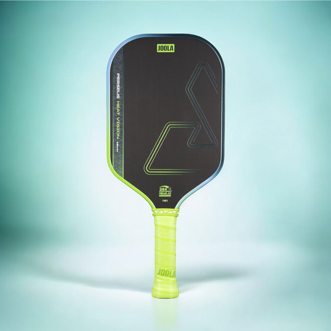JOOLA Perseus Heat Vision Pickleball Paddle - Charge Surge Green - Pickleball Paddle