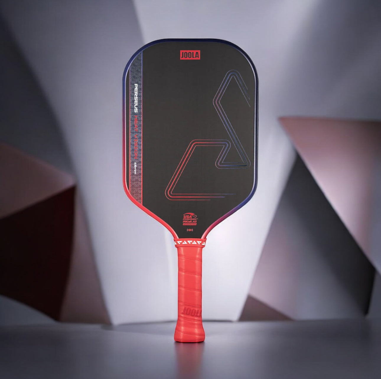 JOOLA Perseus Heat Vision Pickleball Paddle - Ignite Blaze Red - Pickleball Paddle