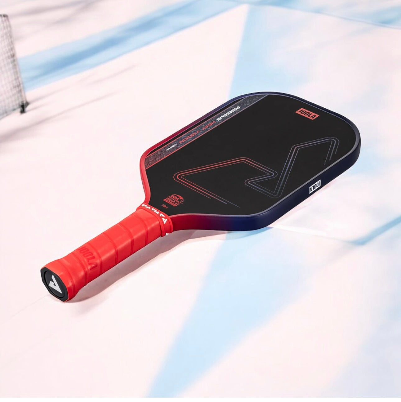 JOOLA Perseus Heat Vision Pickleball Paddle - Ignite Blaze Red - Pickleball Paddle