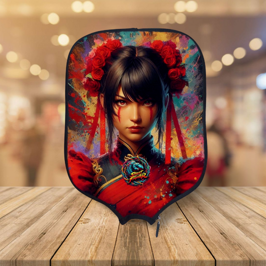 Street Fighter - Mai - Pickleball Paddle Cover