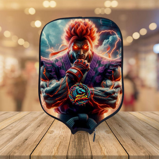 Street Fighter - Akuma #1 - Pickleball Paddle Cover