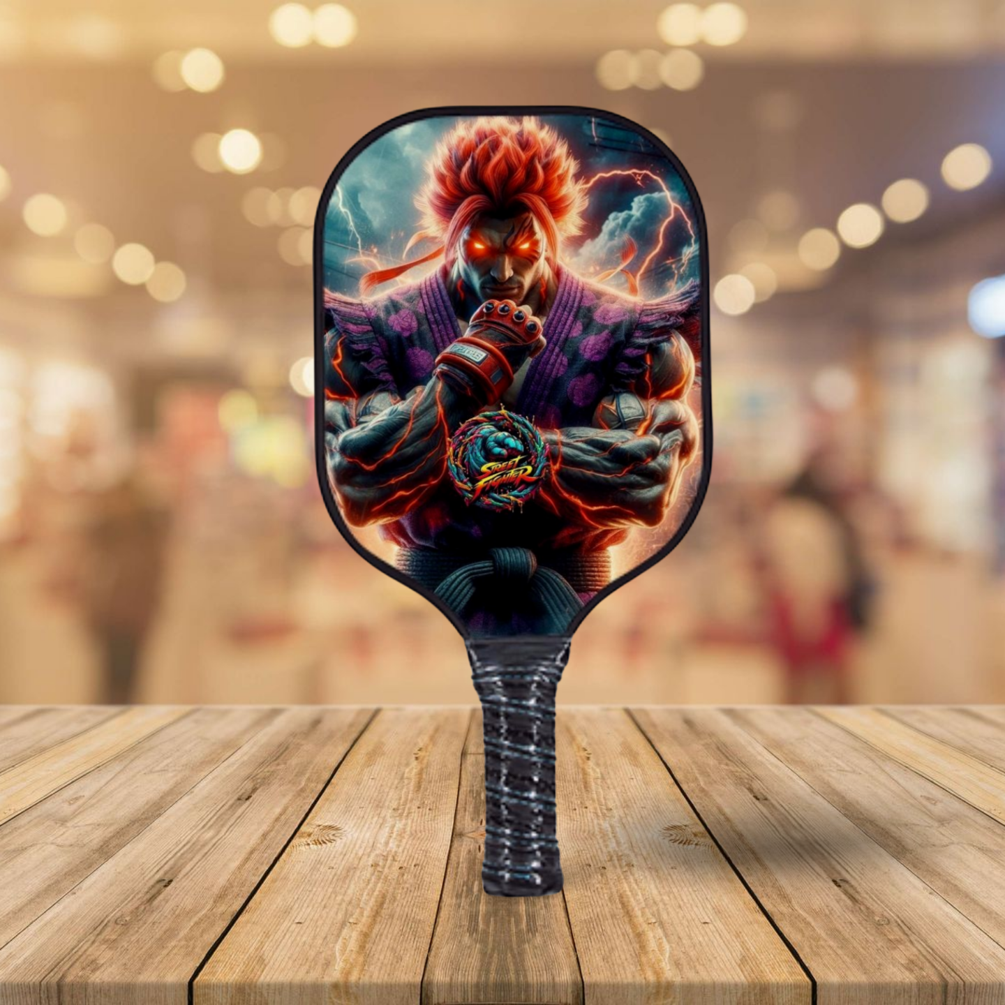 Street Fighter - Akuma #1 - Pickleball Paddle