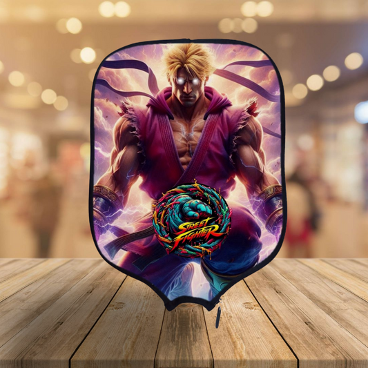 Street Fighter - Ken Masters - Pickleball Paddle Cover