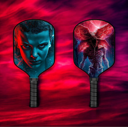 Stranger Things - Eleven/Demogorgon - Pickleball Paddle