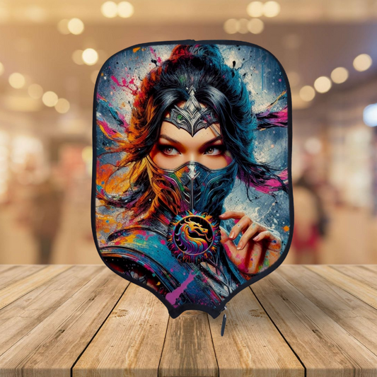 Mortal Kombat - Kitana - Pickleball Paddle Cover
