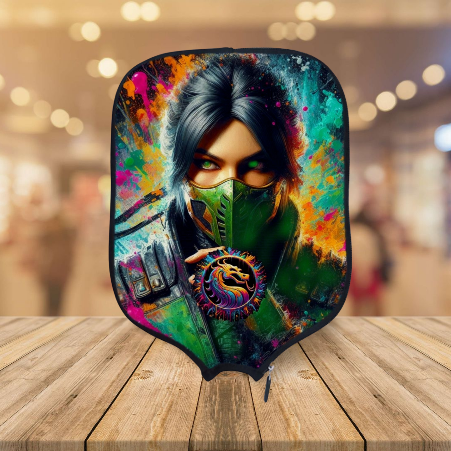 Mortal Kombat - Jade - Pickleball Paddle Cover