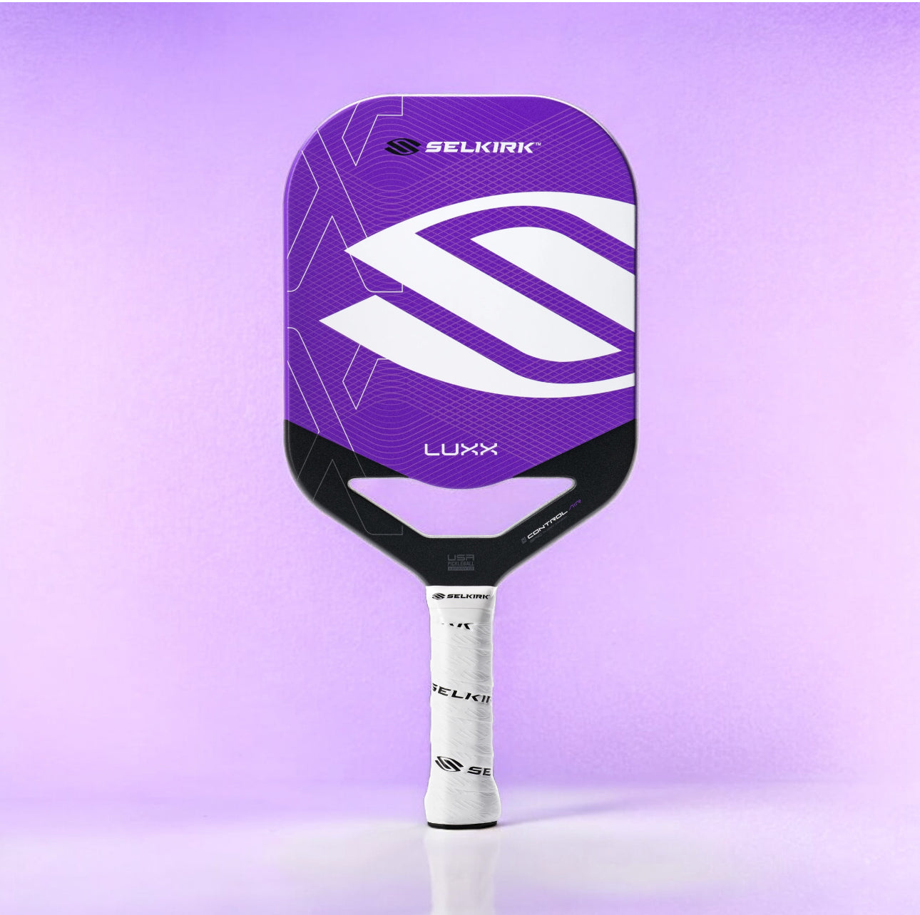 Selkirk LUXX Control Epic w/ InfiniGrit - Purple - Pickleball Paddle
