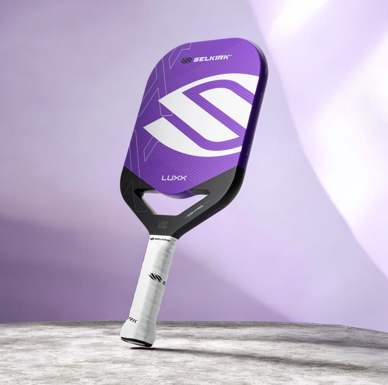 Selkirk LUXX Control Epic w/ InfiniGrit - Purple - Pickleball Paddle