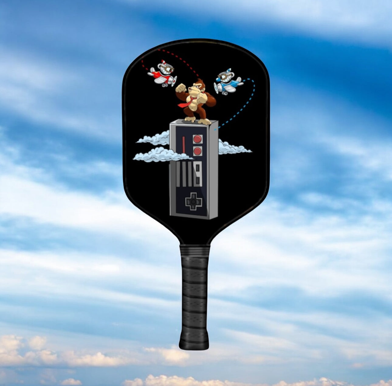 Donkey Kong Skyscraper - Pickleball Paddle