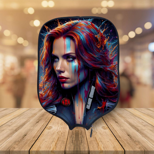 Black Widow - Splash Edition - Pickleball Paddle Cover