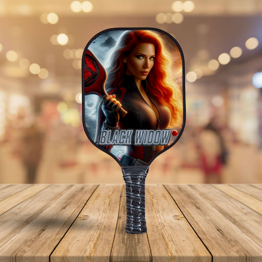 Black Widow - Marvel - Pickleball Paddle